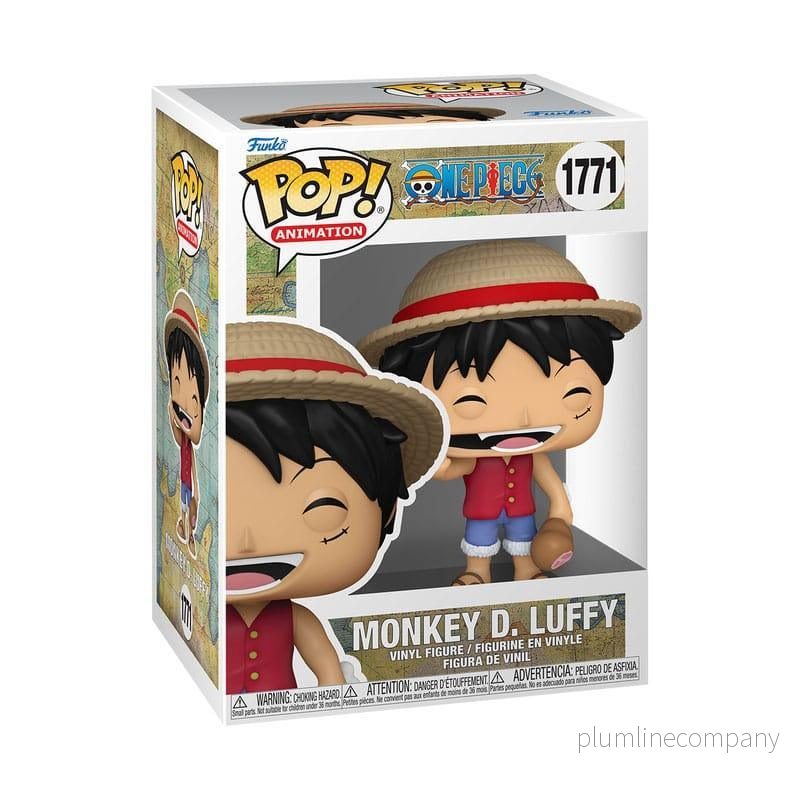 One Piece POP! Animation Vinyl Figure Luffy (Refresh) 9 cm - Bild 3