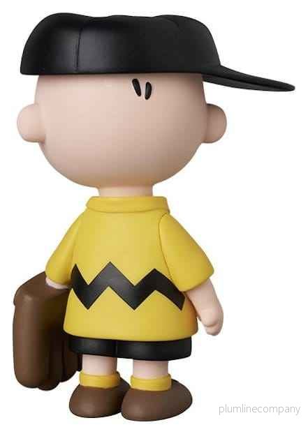 MLB × Peanuts UDF PVC-figur Chicago White Sox Charlie Brown, 9 cm - Bild 3