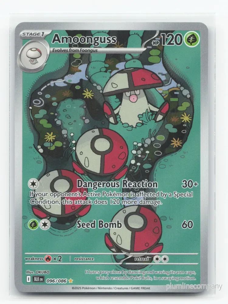 Amoonguss 096/086 – Black Bolt Amoonguss 096/086 – Black Bolt