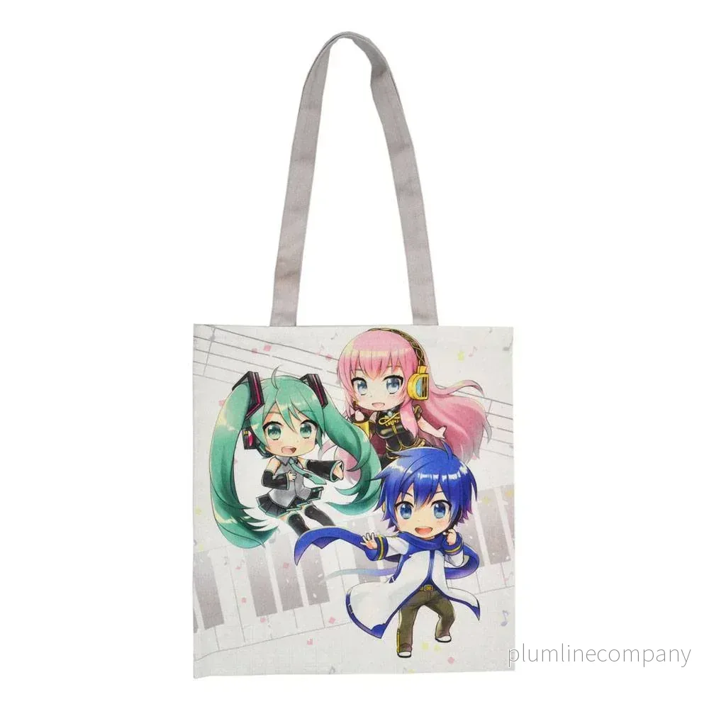 Hatsune Miku Tote Bag Chibi Piapro Karaktärer