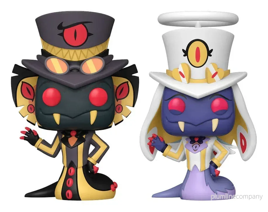 Hazbin Hotel POP! Animation Figurer Sir Pentious med Chase 9 cm Sortiment (6) Hazbin Hotel POP! Animation Figurer Sir Pentious med Chase 9 cm Sortiment (6)