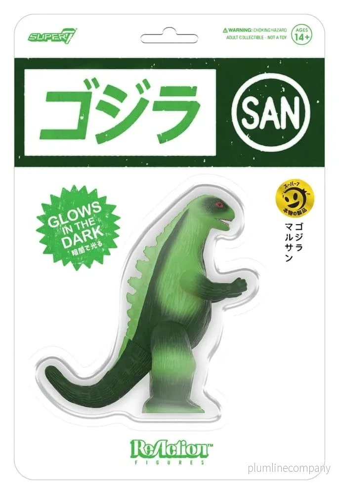 Godzilla Toho ReAction Actionfigur Marusan L-Svans (Glow) 23 cm Godzilla Toho ReAction Actionfigur Marusan L-Svans (Glow) 23 cm