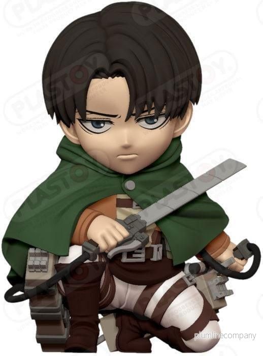 Attack on Titan: Sparbössa Livai 15 cm – En unik samlarobjekt Attack on Titan: Sparbössa Livai 15 cm – En unik samlarobjekt
