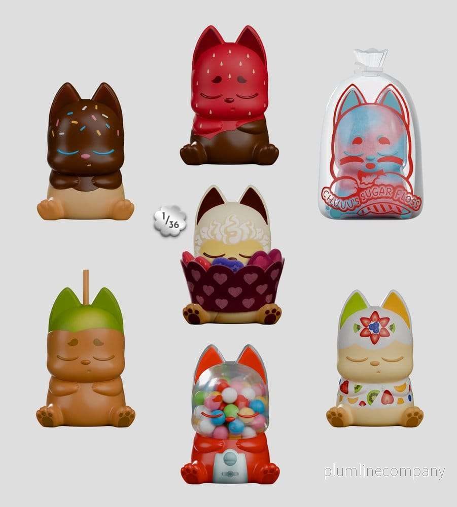 Chuuu Vinyl Mini Figures S2 Sweet Treats 11 cm Blind Box-display (6) Chuuu Vinyl Mini Figures S2 Sweet Treats 11 cm Blind Box-display (6)