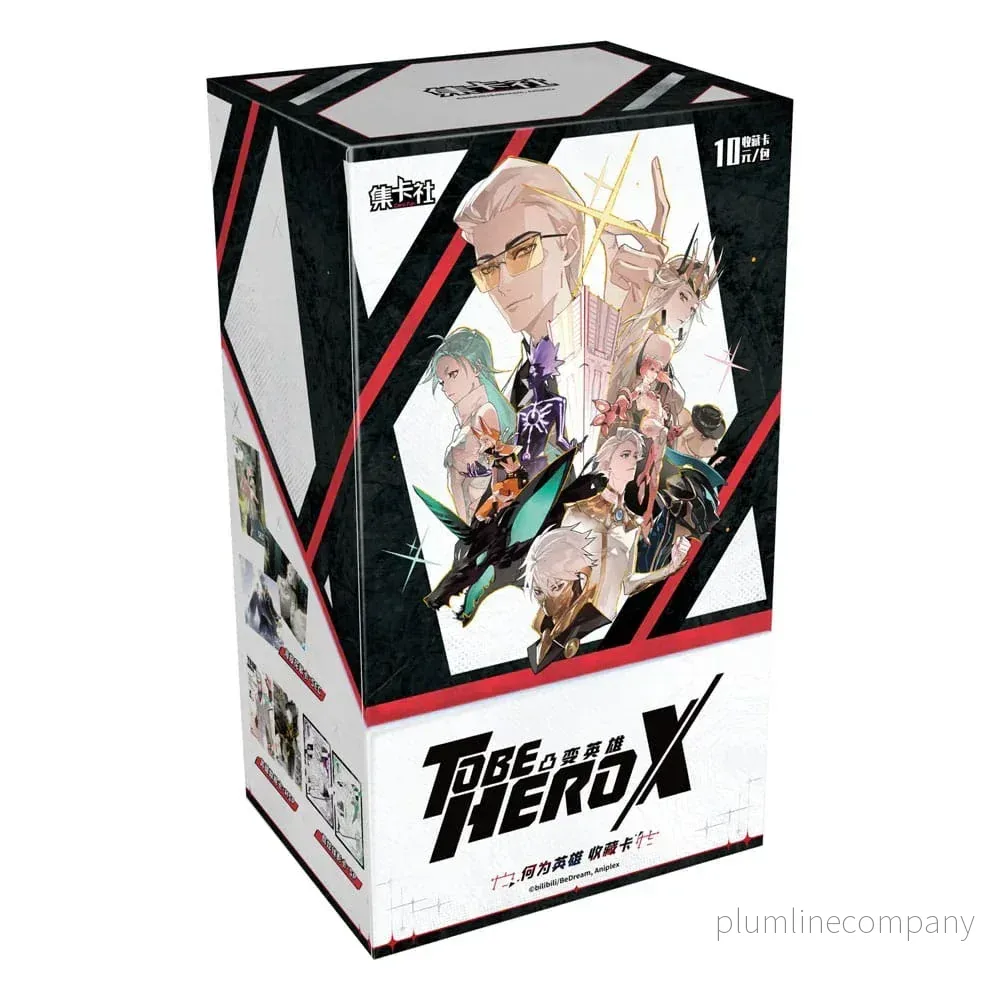 To Be Hero X Trading Card Game Display *Kinesisk Version*