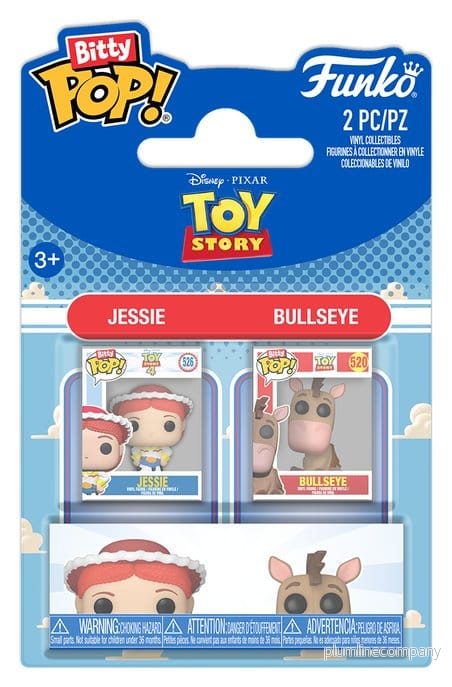 Toy Story Bitty POP! Figurer 2-Pack Jessie & Bullseye 2 cm - Bild 2