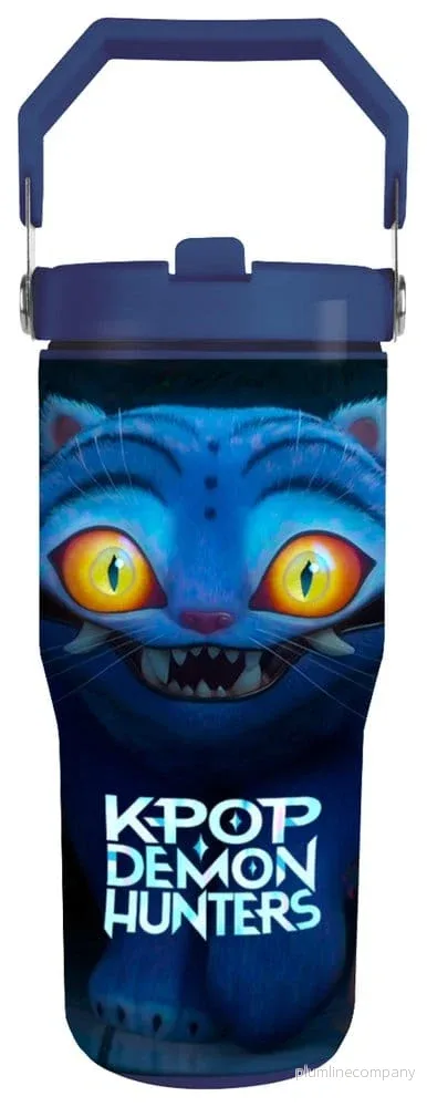 KPop Demon Hunters Ståltermos Derpy Tiger 600 ml KPop Demon Hunters Ståltermos Derpy Tiger 600 ml