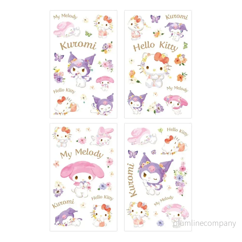 Sanrio Sticker Pack Hello Kitty & Friends Pastel Vivid