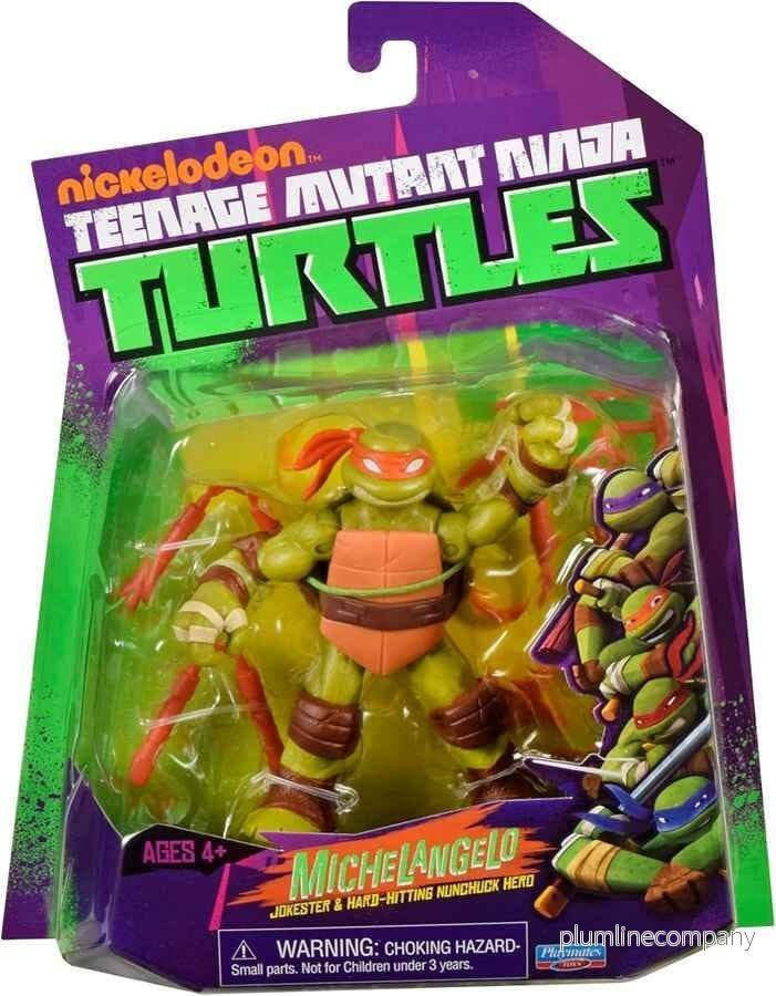 Teenage Mutant Ninja Turtles Världen av TMNT Action Figur Michelangelo 11 cm - Bild 2