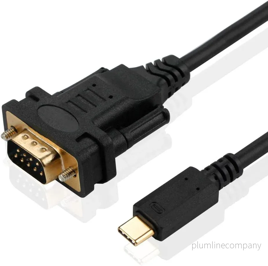 NÖRDIC USB-C till seriell DB9 RS232 1,8m NÖRDIC USB-C till seriell DB9 RS232 1,8m