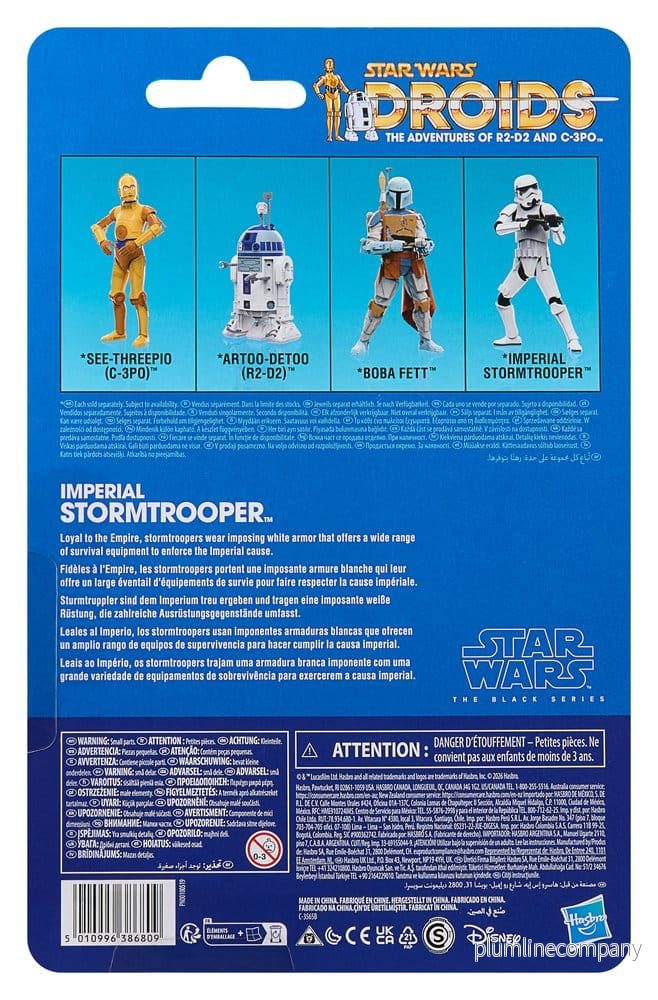 Star Wars: Droids Svart Serie Actionfigur Imperial Stormtrooper 15 cm - Bild 3