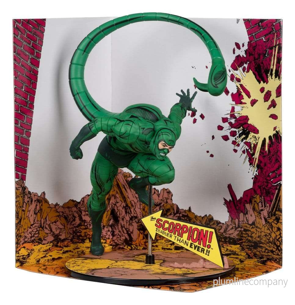 Marvel Collection PVC-figur 1/10 Scorpion (The Amazing Spider-Man #318) 17 cm Marvel Collection PVC-figur 1/10 Scorpion (The Amazing Spider-Man #318) 17 cm