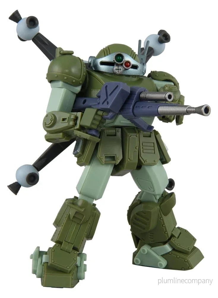 Armored Trooper Votoms Actionfigur Toyrise AT-12 Scope Dog med Land Mover i standardfärger Armored Trooper Votoms Actionfigur Toyrise AT-12 Scope Dog med Land Mover i standardfärger