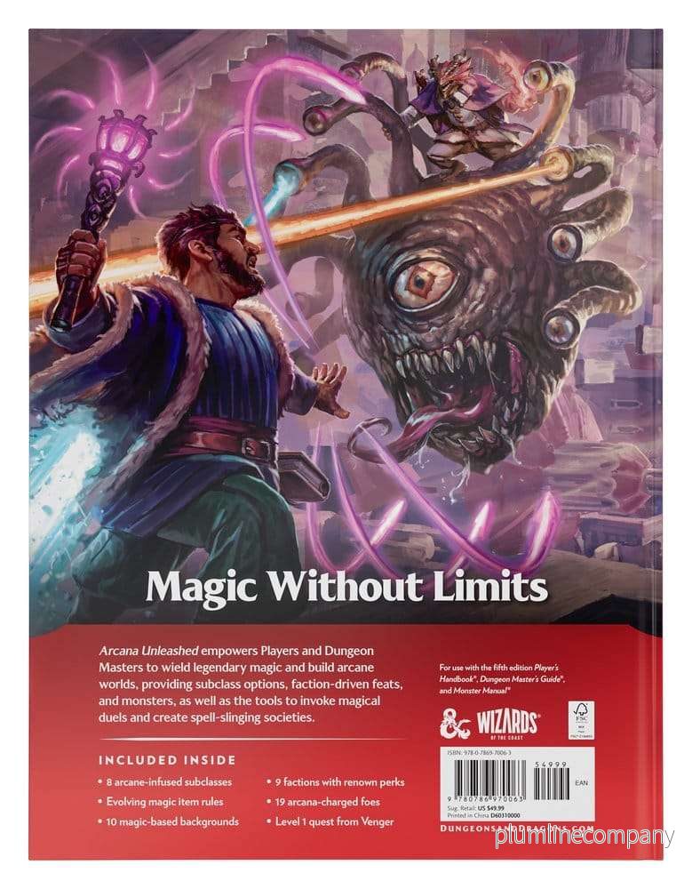 Dungeons & Dragons RPG Arcana Unleashed: Gameplay Expansion Book *English Version* - Bild 3