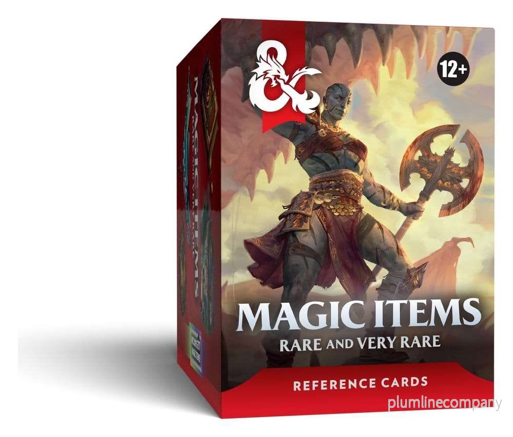 Dungeons & Dragons RPG Referenskort – Magiska Föremål (Sällsynta och Mycket Sällsynta) – Svensk Version Dungeons & Dragons RPG Referenskort – Magiska Föremål (Sällsynta och Mycket Sällsynta) – Svensk Version