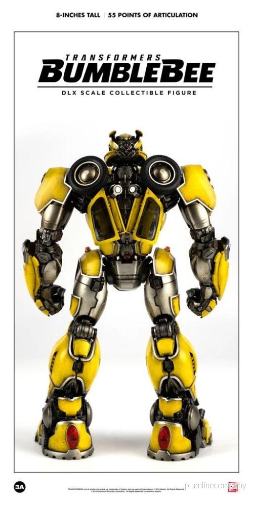 Transformers Bumblebee DLX Actionfigur i skala 1/6, cirka 20 cm hög - Bild 3
