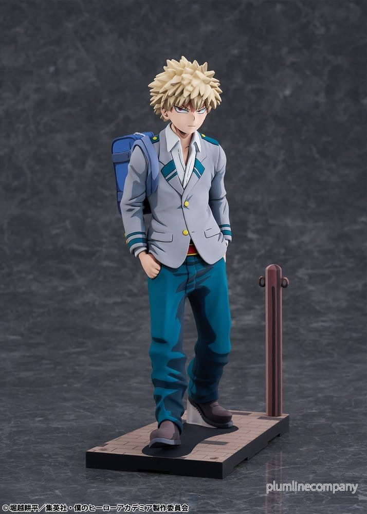 My Hero Academia PVC-figur 1/8 Katsuki Bakugo i U.A. High School-uniform, 2Dimensioning-version, 23 cm - Bild 3