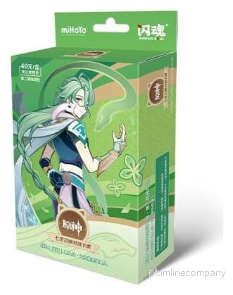 Genshin Impact Trading Card Game - Förbyggt Startpaket 06 - Baizhu - Serie 2 *Kinesisk Version* - Bild 2