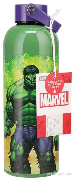 Marvel Universe vattenflaska i metall Hulk med bärögla - Bild 2