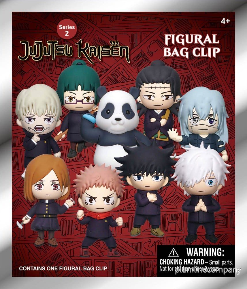 Jujutsu Kaisen 3D PVC Väskklämmor Serie 2 Display (24) - Bild 3