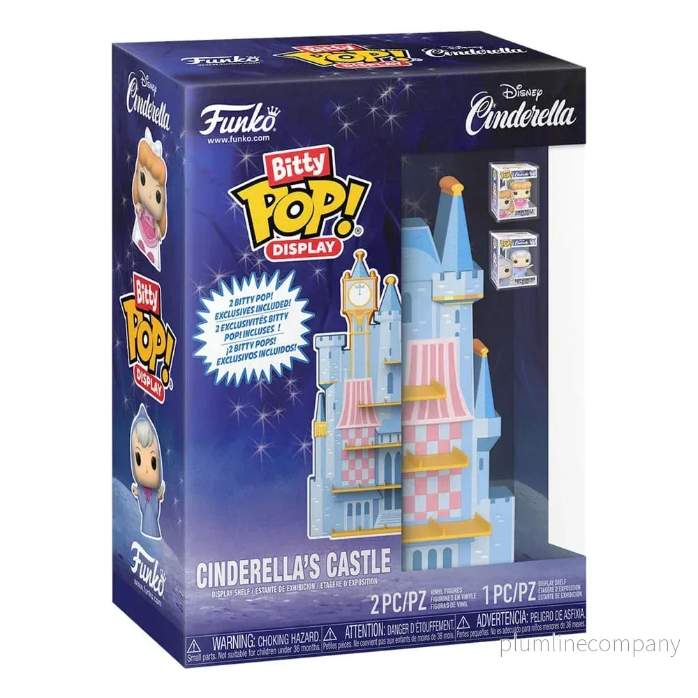 Disney Bitty POP! Display med Cinderella's Castle och 2 Figurer - Bild 2