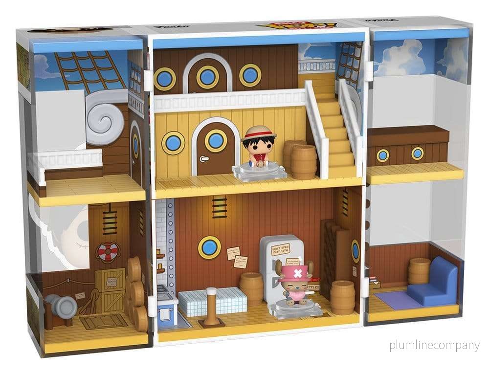 One Piece Bitty POP! Bitty Box Display med 2 vinylfigurer Going Merry - Bild 3