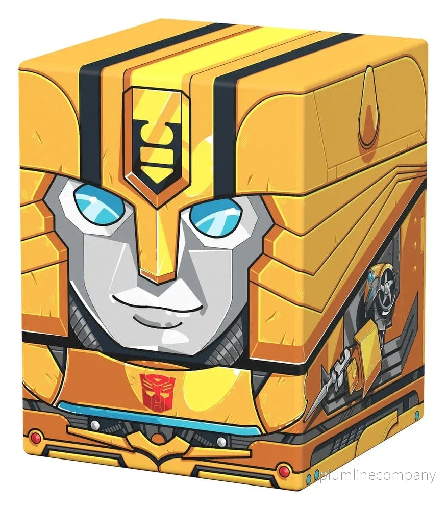 Squaroes Squaroe Transformers TR002 - Bumblebee: Exklusivt kortfodral i hållbart material för upp till 100 kort - Bild 2