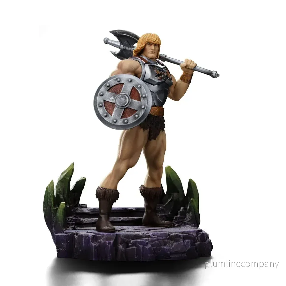 Masters of the Universe Art Scale Figur 1/10 He-Man Battle Armor Version - Exclusiv 23 cm - Bild 3