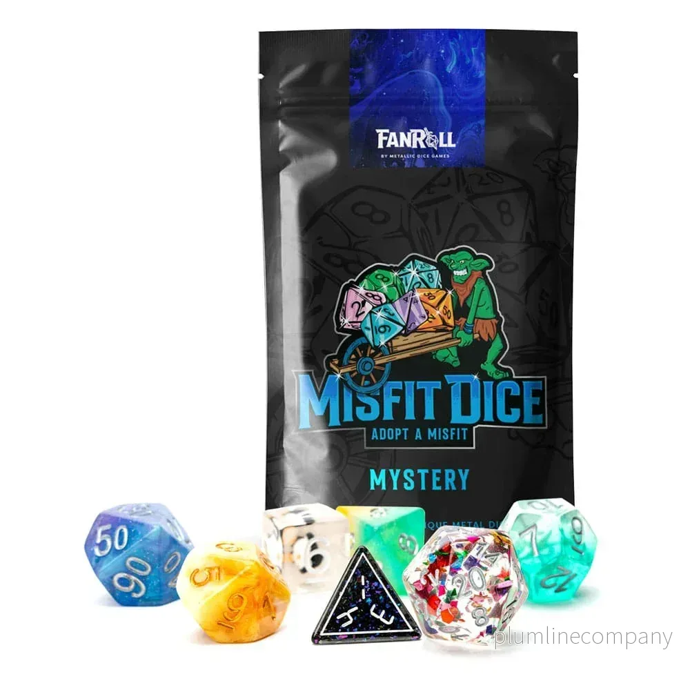 Misfit Dice Set Blind Bag Display i Harpande Resinsortiment (12) - Bild 2