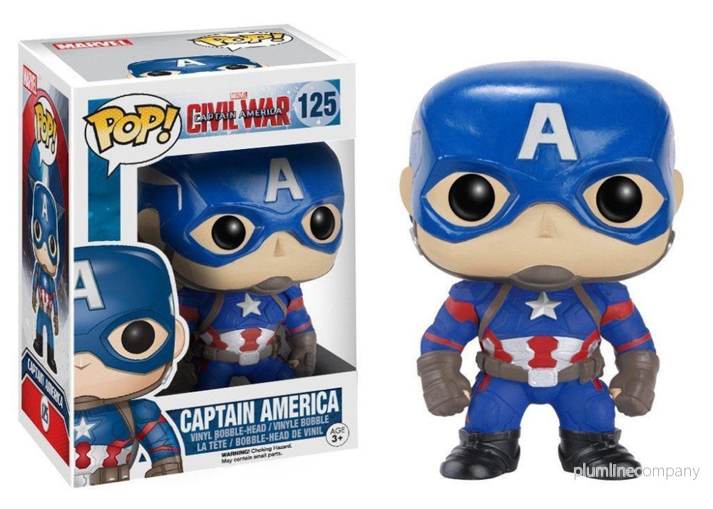 Captain America Civil War POP! Vinyl Bobble-Head 10 cm - Bild 2