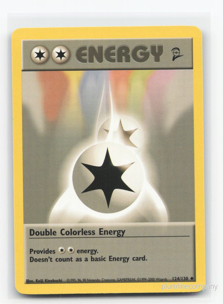 Double Colorless Energy 124/130 – Base Set 2 Double Colorless Energy 124/130 – Base Set 2