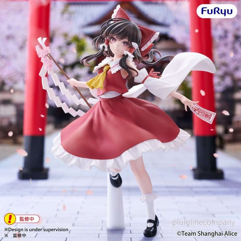 Touhou Project Muchute PVC-figur Reimu Hakurei 19 cm Touhou Project Muchute PVC-figur Reimu Hakurei 19 cm