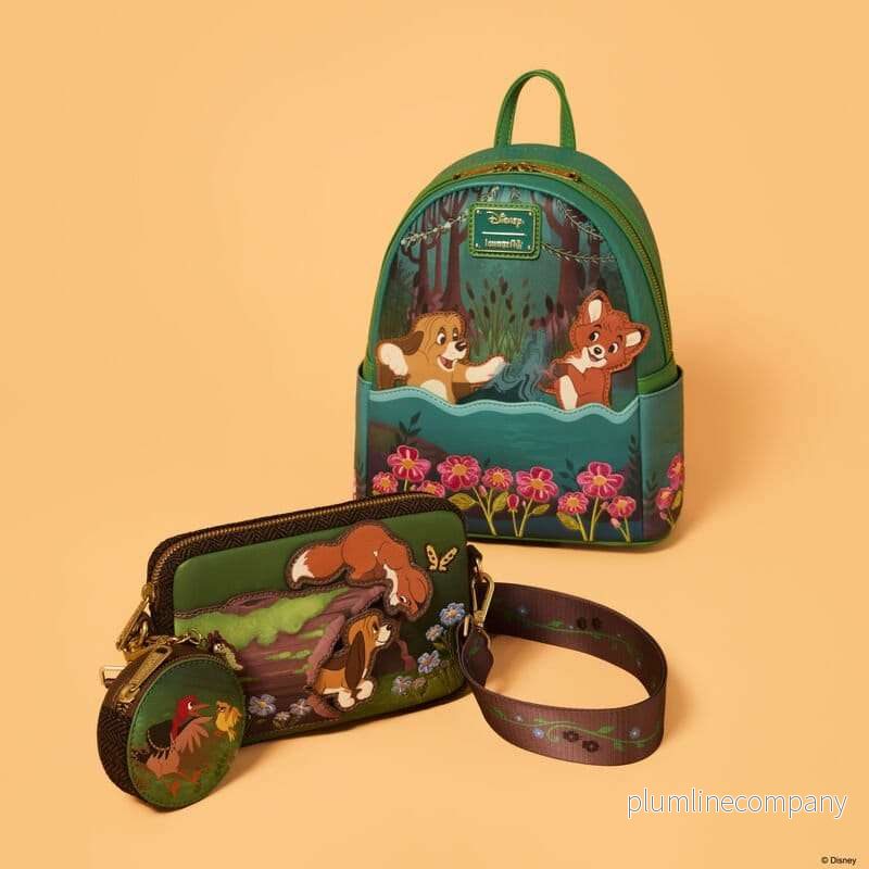 The Fox and the Hound Canvas Tote Bag från Loungefly – Tod & Vixey - Bild 2