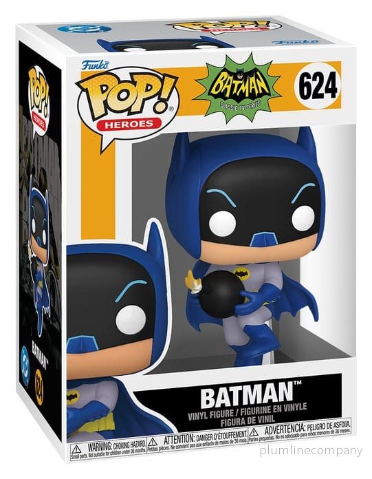 Batman 66 POP! Hjältar Figur Batman med Bomb 9 cm - Bild 3