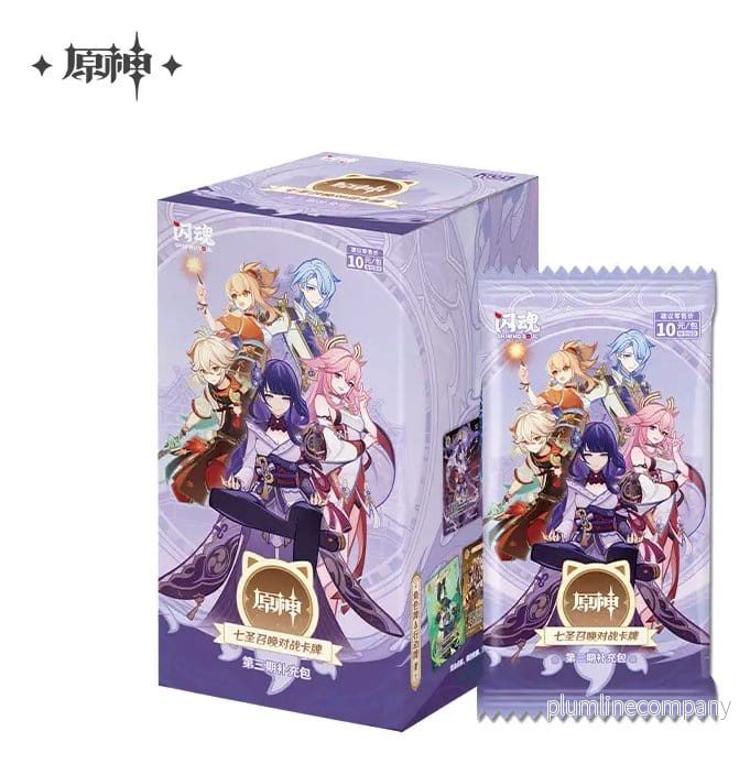 Genshin Impact Trading Card Game Serie 3 Blind Box Display (18) *Kinesisk Version* - Bild 2