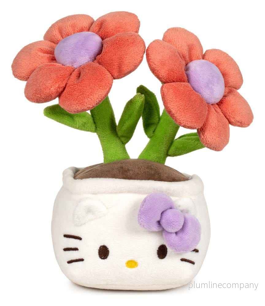 Hello Kitty gosedjur Botanical Love 25 cm Sortiment (12) Hello Kitty gosedjur Botanical Love 25 cm Sortiment (12)