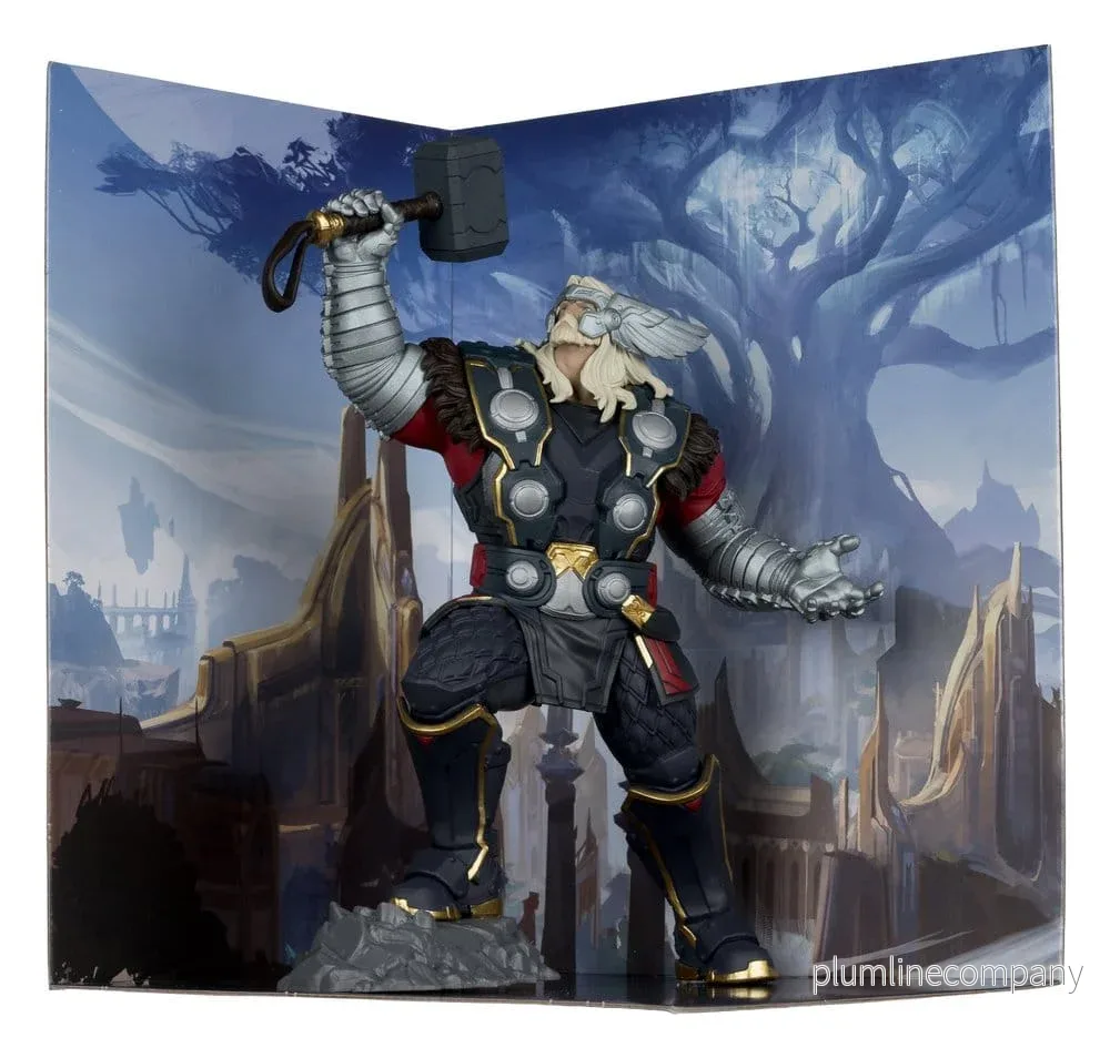 Marvel Rivals Samlingsfigur Thor i skala 1/10, 19 cm - Bild 2