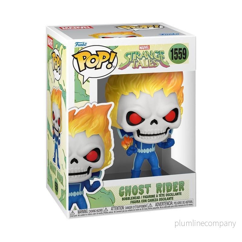 Strange Tales POP! Marvel Figur Ghost Rider 9 cm - Bild 3