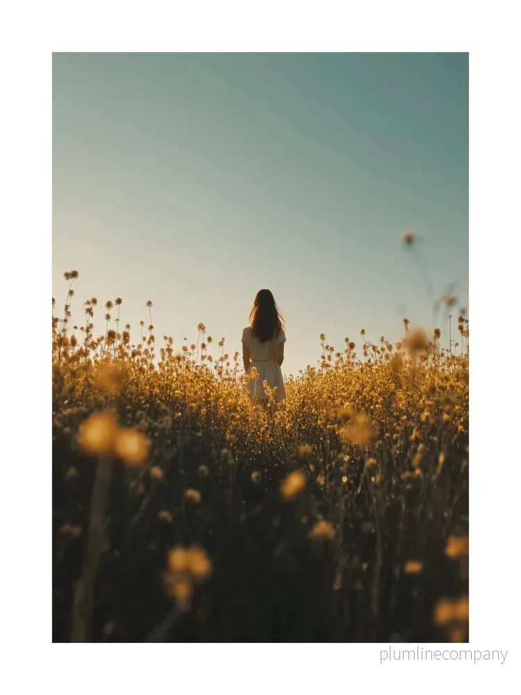 Swedish Rapeseed Field Poster