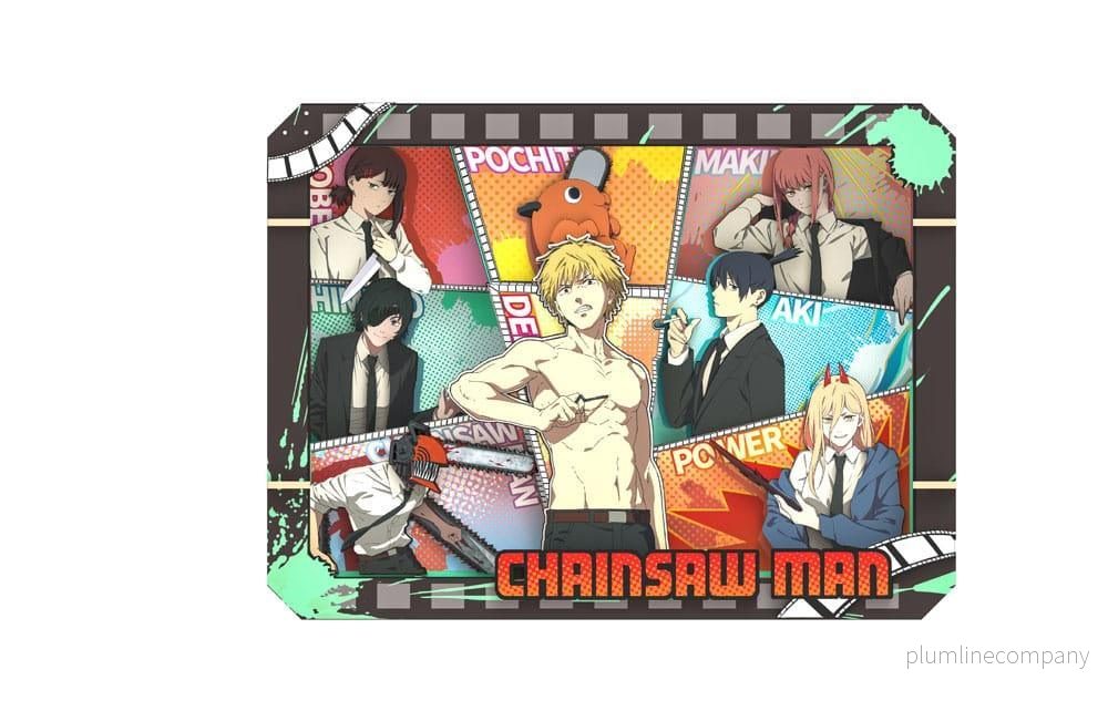 Chainsaw Man Modellkit i Trä (L) – Karaktärer Enade - Bild 3