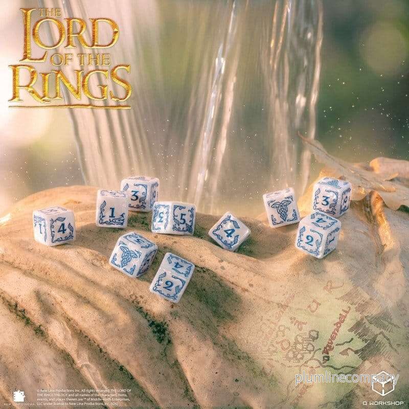 The Lord of the Rings – 10 D6-tärningar Rivendell (Stone) - Bild 3