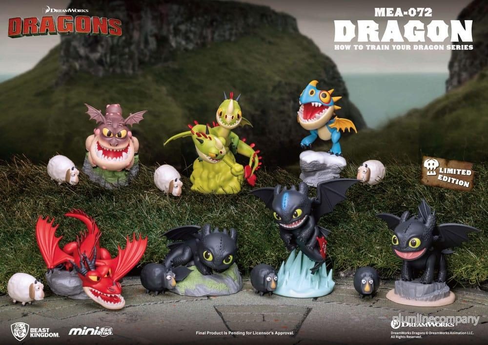 Draktränaren Mini Egg Attack Blind Box Figurer 10 cm Sortiment (6) - Bild 2