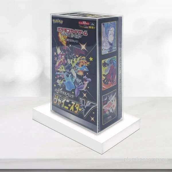 Evoretro PET Protectors 5-Pack för Pokémon Japanese Booster Box Small Evoretro PET Protectors 5-Pack för Pokémon Japanese Booster Box Small