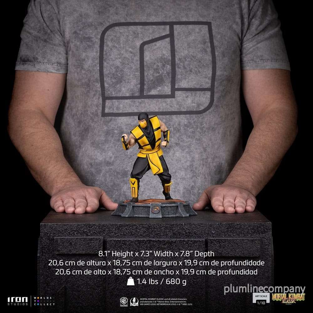 Mortal Kombat Art Scale Statue 1/10 Scorpion (Variant) heo exclusive 21 cm - Bild 2