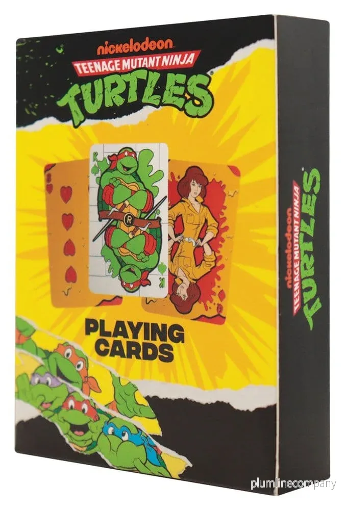 Teenage Mutant Ninja Turtles Spelkort Display (12) - Bild 3