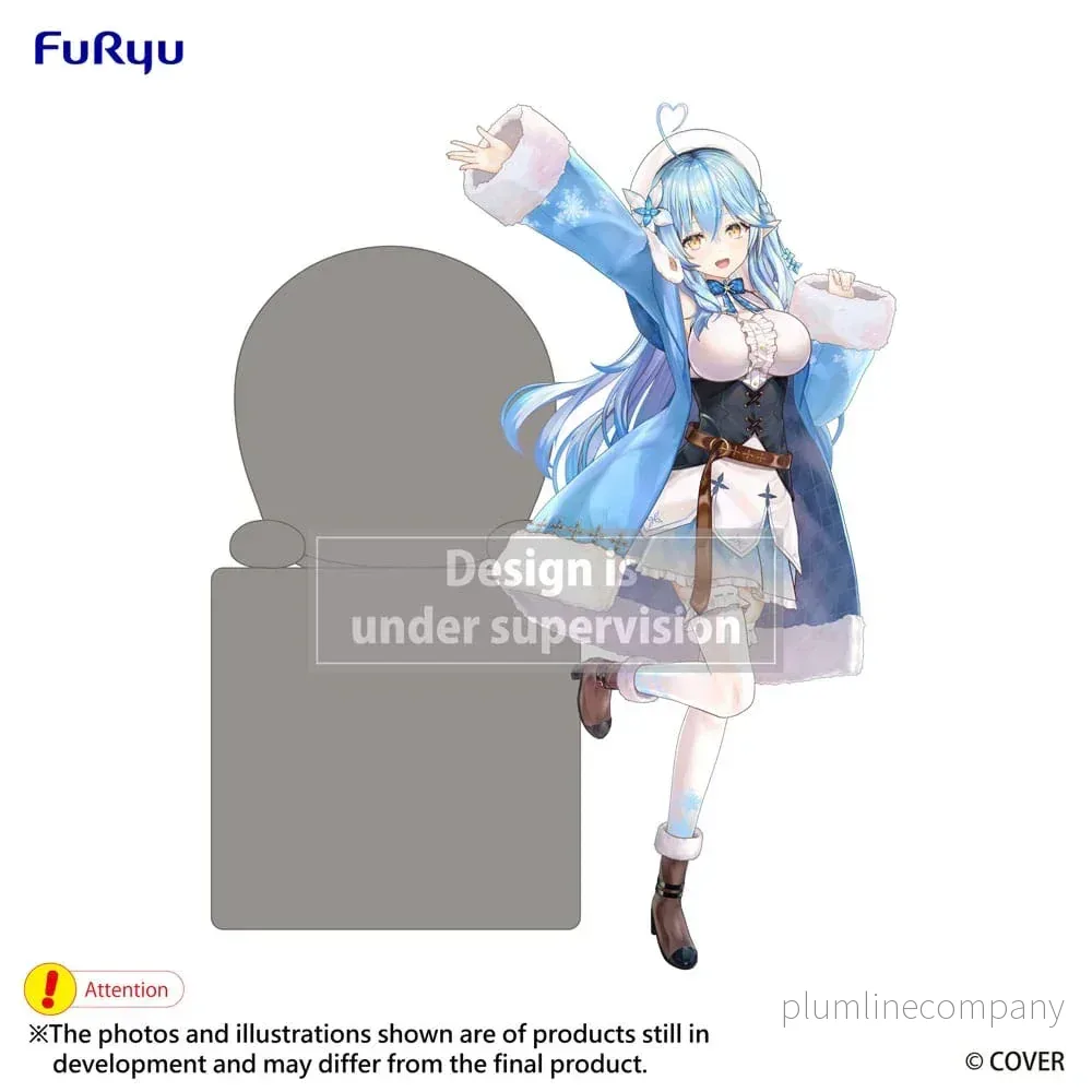 Hololive Production Hikkake PVC Figur Yukihana Lamy 10 cm
