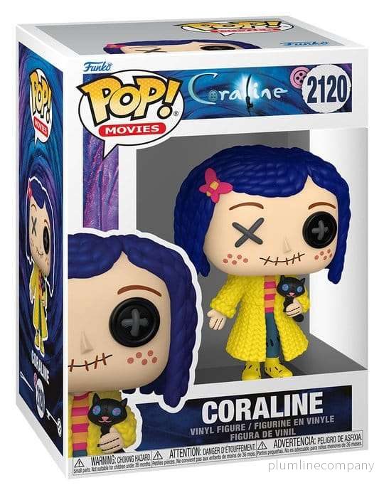 Coraline POP! Movies Vinylfigur Coraline (Patchwork) 9 cm - Bild 2