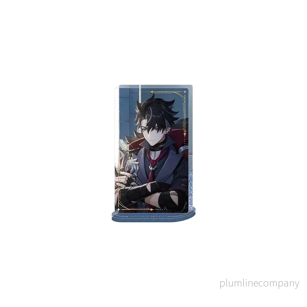 Genshin Impact Akryl Ornament med Glitter: Wriothesley 11 cm