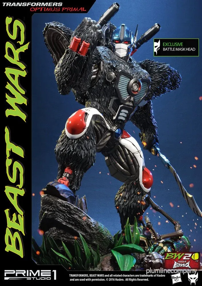 Transformers Beast Wars 1/3-statyer Optimus Primal & Optimus Primal Exclusive 63 cm Assortment (3) Transformers Beast Wars 1/3-statyer Optimus Primal & Optimus Primal Exclusive 63 cm Assortment (3)