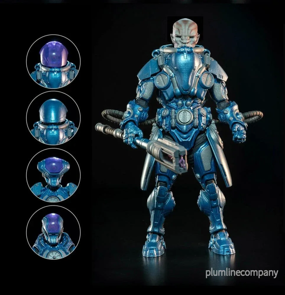 Cosmic Legions Actionfigur T.U.5.C.C. Slygor/Gravekeeper Deluxe - Bild 3